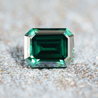 Buy Green Emerald Princess Cut 1 Carat Moissanite Loose Stone Diamond online manufacture