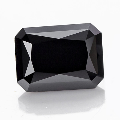 Good price Synthetic Loose Cushion Cut Black Moissanite Gemstone Diamond online