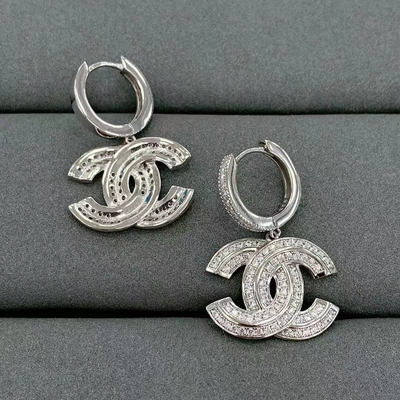 Good price Double Layered Huggie 925 Sterling Earrings 18K Gold C Shaped Hoop online