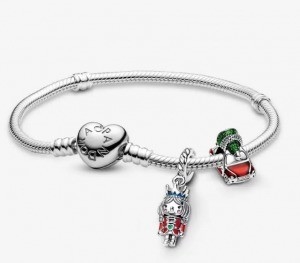 Good price DIY Lucky Charm Sterling Silver Bracelet Bangle Jewellery Craft Set For Children online