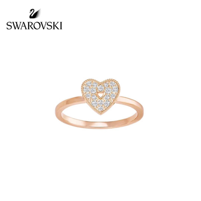 Good price New in 925 Sterling Silver Elevated Red Heart With Colorful Crystal Women's Ring Fit swarvoski 925 Original Bracelets online