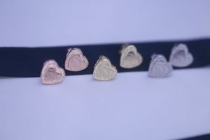 Good price Hypoallergenic Silver 925 Sterling Earrings Stud Jewellery Heart Stud Customized online